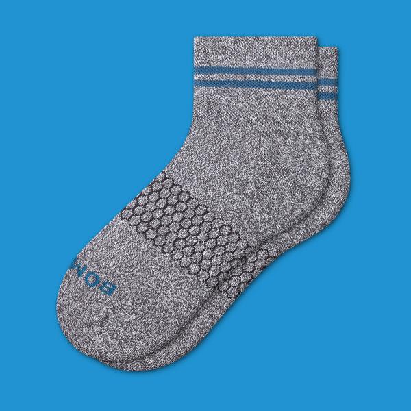 Men's Piqué Quarter Socks