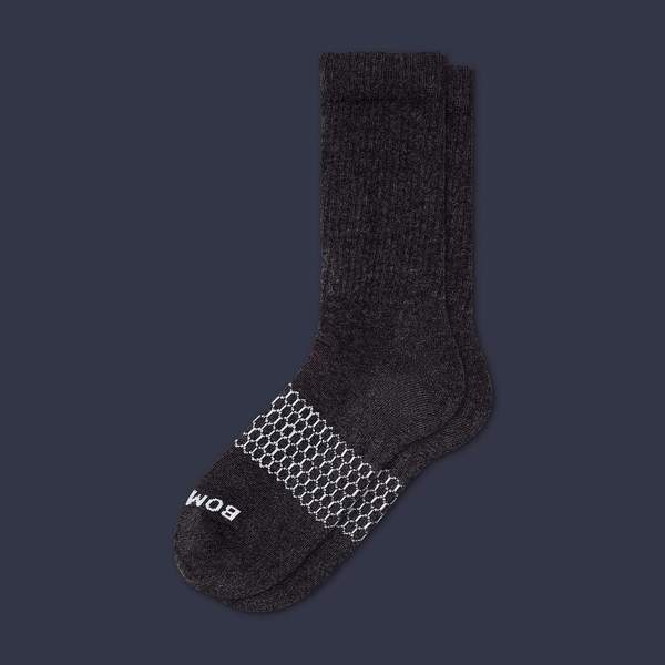 Men's Solids Calf Sock