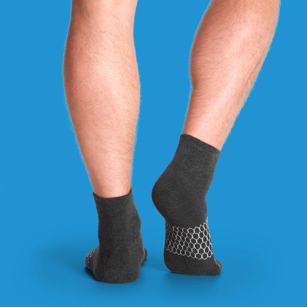 Men's Piqué Quarter Socks