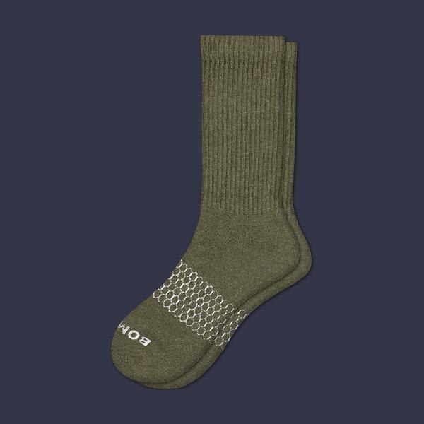 Men's Solids Calf Sock
