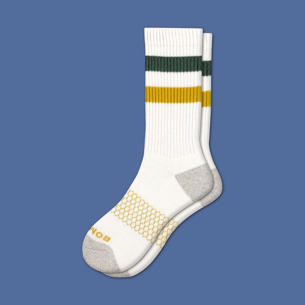 Men's Vintage Stripe Calf Socks