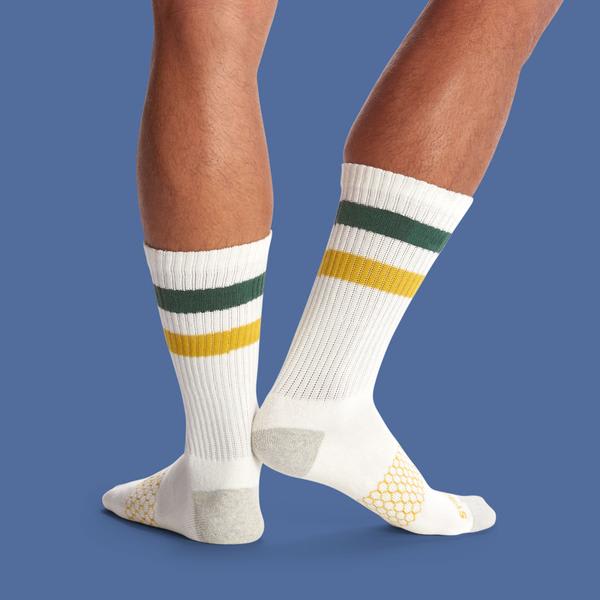 Men's Vintage Stripe Calf Socks