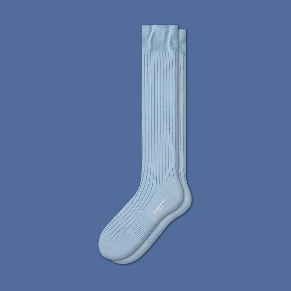 Men's Ribbed Dress Over the Calf Socks