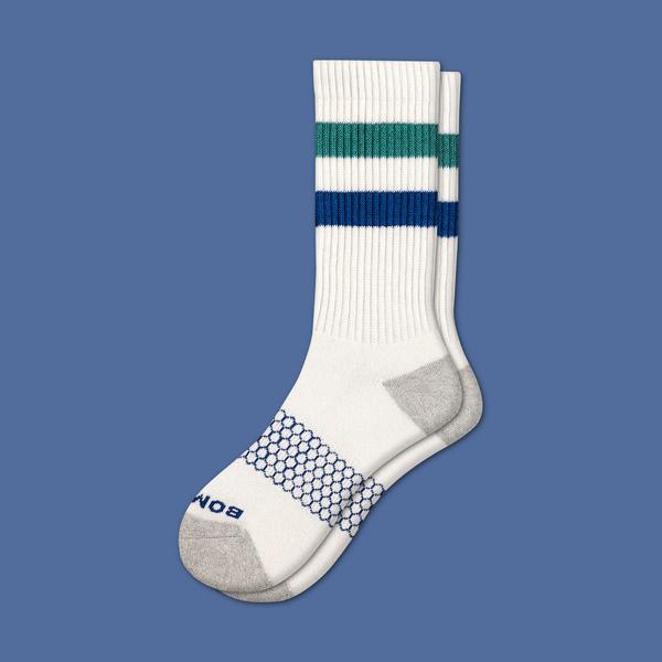 Men's Vintage Stripe Calf Socks