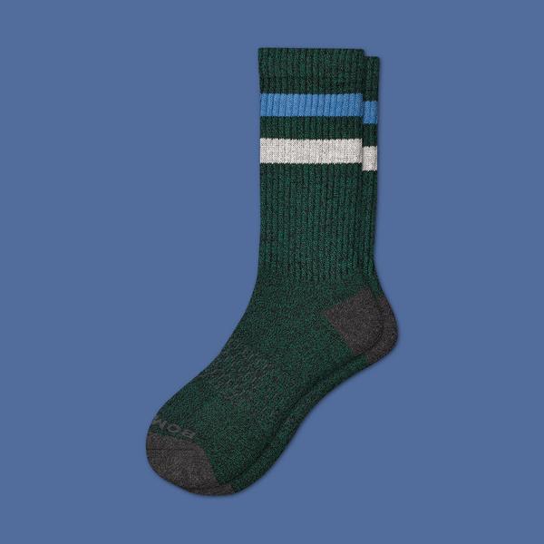 Men's Vintage Stripe Calf Socks