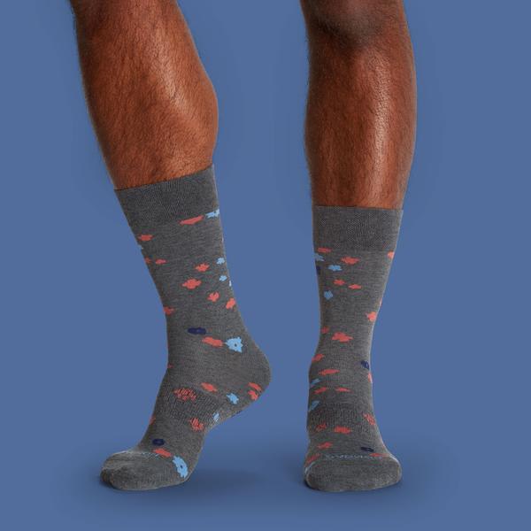 Men's Dress Calf Sock 8-Pack