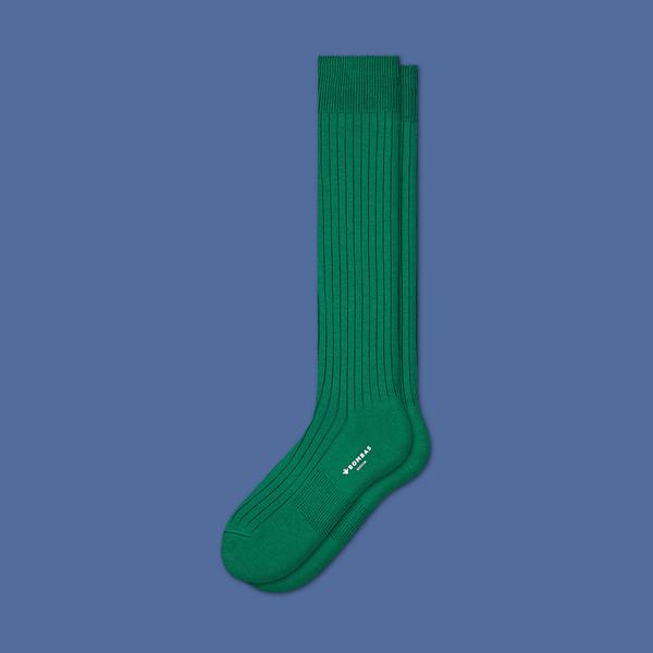 Men's Ribbed Dress Over the Calf Socks