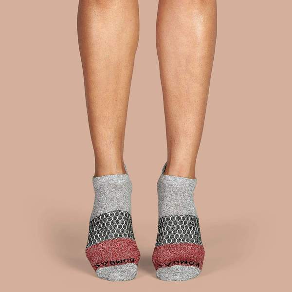 Women's Tri-Block Ankle Socks