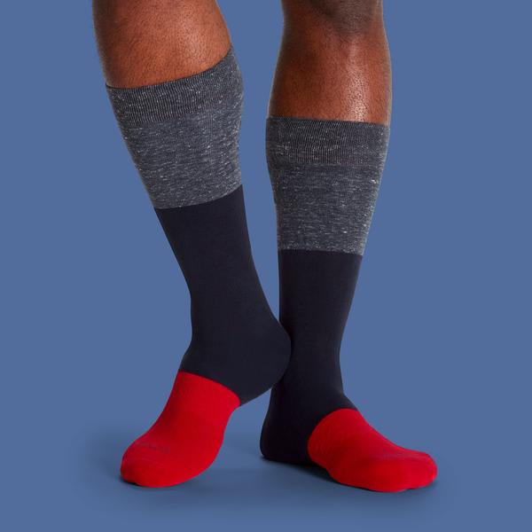 Men's Dress Over the Calf Socks