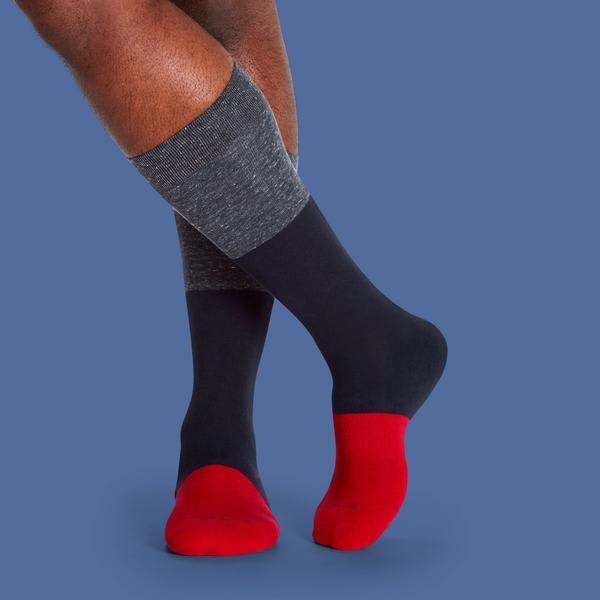 Men's Dress Over the Calf Socks