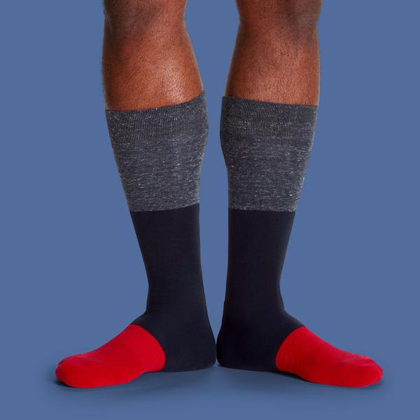 Men's Dress Over the Calf Socks