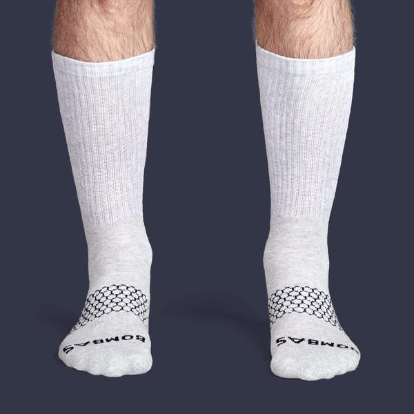 Men's Solids Calf Sock
