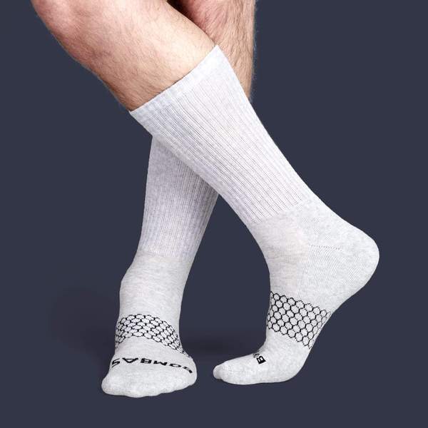 Men's Solids Calf Sock