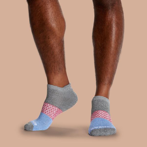 Men's Tri-Block Ankle Sock
