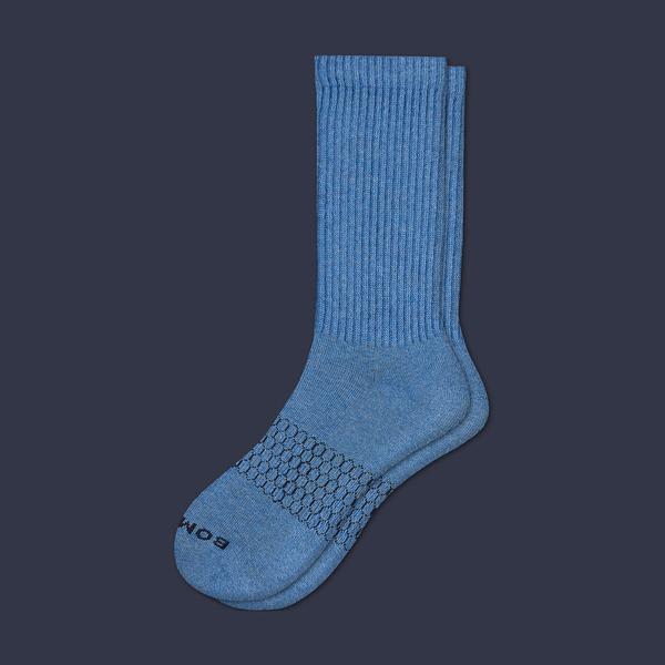 Men's Solids Calf Sock