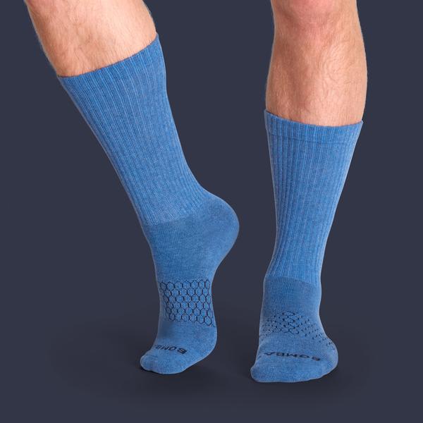 Men's Solids Calf Sock