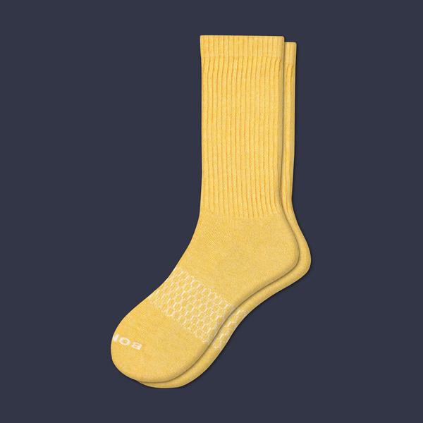 Men's Solids Calf Sock