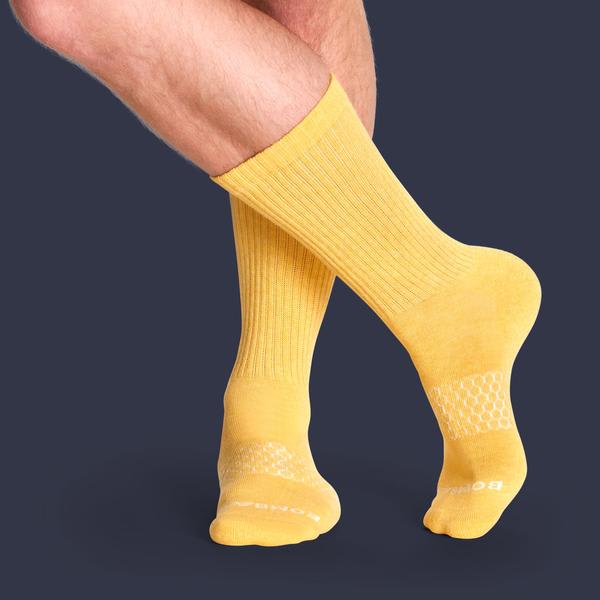 Men's Solids Calf Sock