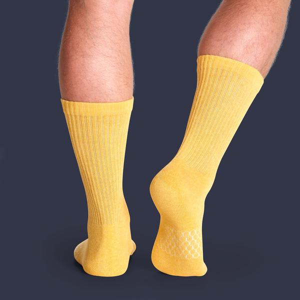 Men's Solids Calf Sock