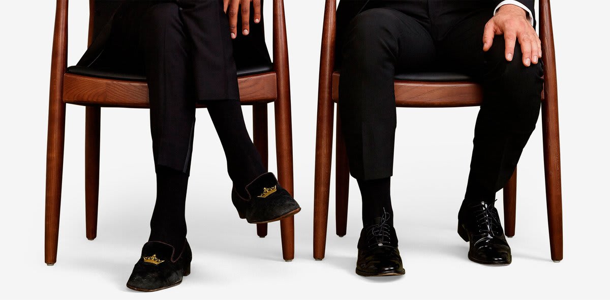 Men's Dress Over the Calf Sock 8-Pack