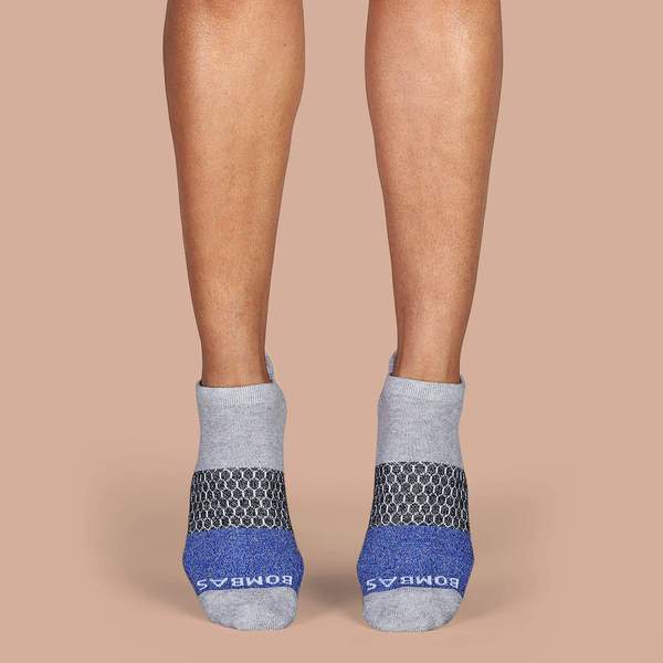 Women's Tri-Block Ankle Socks