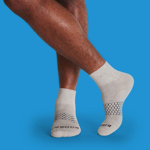 Men's Piqué Quarter Socks