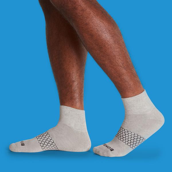 Men's Piqué Quarter Socks