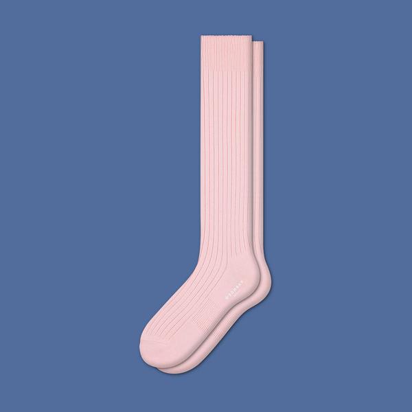 Men's Ribbed Dress Over the Calf Socks