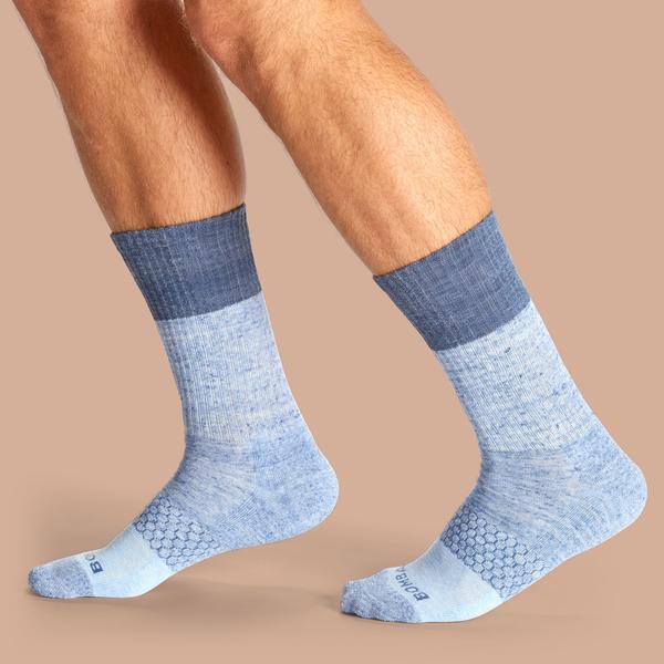 Men's Tri-Block Calf Socks