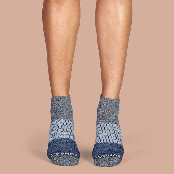 Women's Tri-Block Ankle Socks