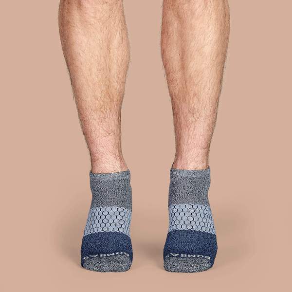 Men's Tri-Block Ankle Sock
