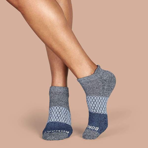 Women's Tri-Block Ankle Socks