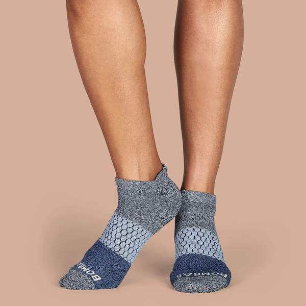 Women's Tri-Block Ankle Socks