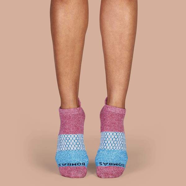 Women's Tri-Block Ankle Socks