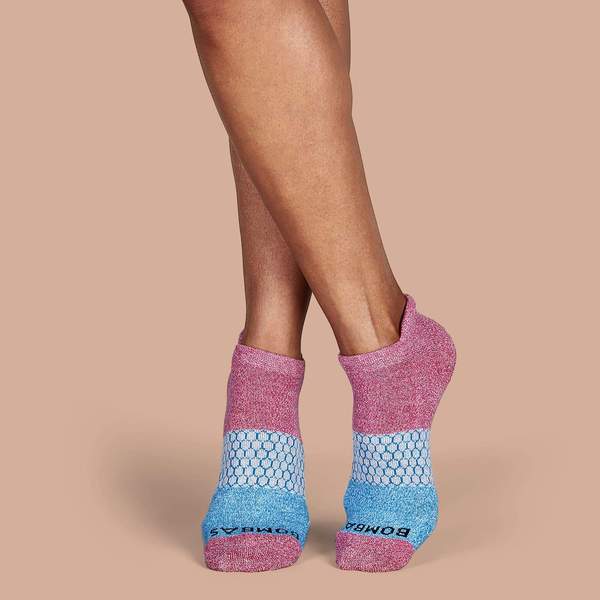 Women's Tri-Block Ankle Socks