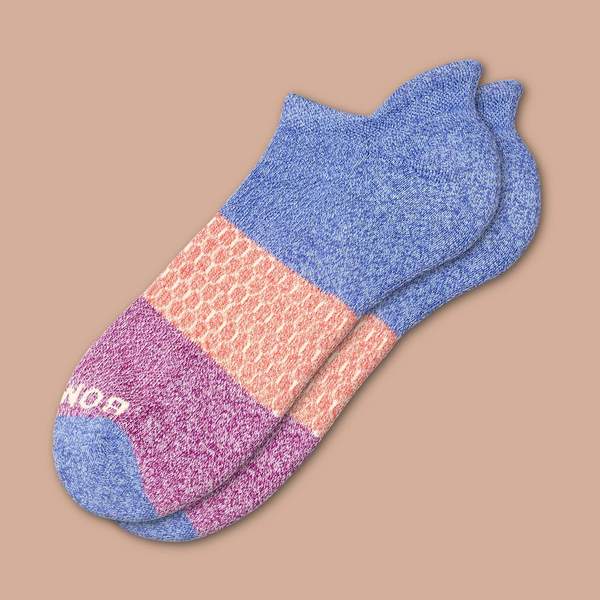 Women's Tri-Block Ankle Socks