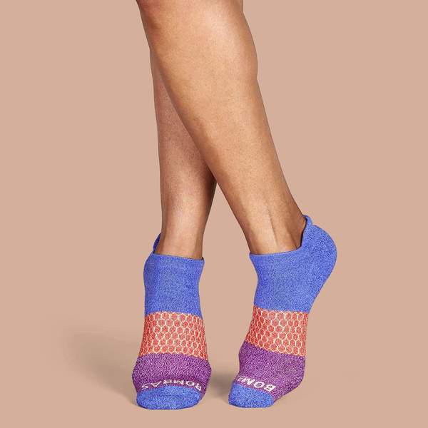 Women's Tri-Block Ankle Socks