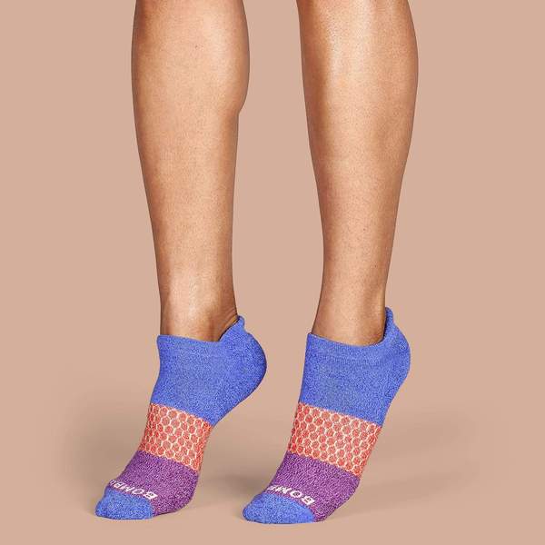 Women's Tri-Block Ankle Socks