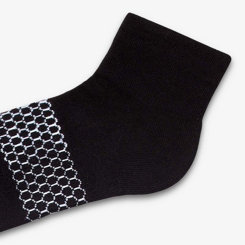 Men's Piqué Quarter Socks