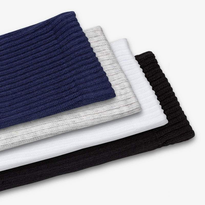 Men's Solids Calf 4-Pack