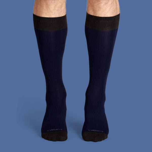 Men's Dress Solid Sock 4-Pack