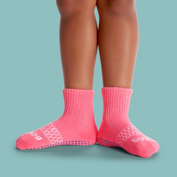 Toddler Gripper Calf Sock 4-Pack