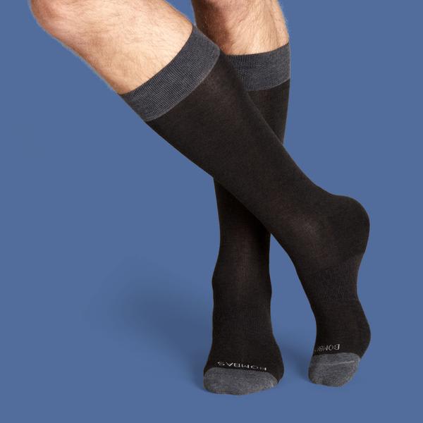 Men's Dress Solid Sock 4-Pack