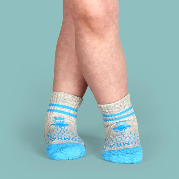 Toddler Gripper Calf Sock 8-Pack