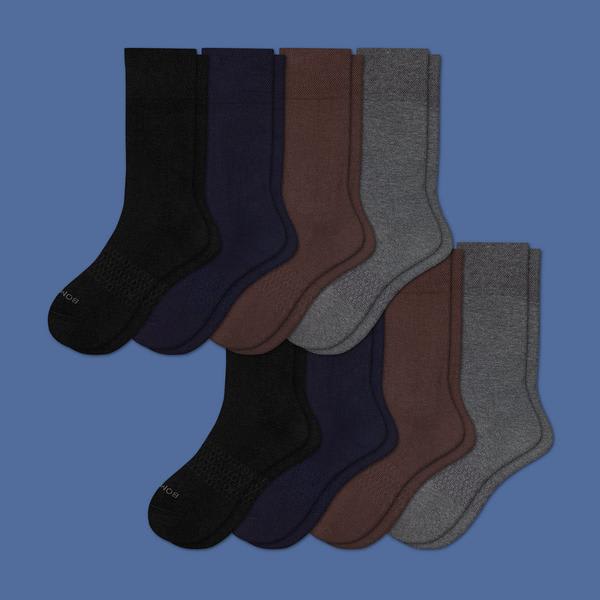 Men's Dress Calf Sock 8-Pack