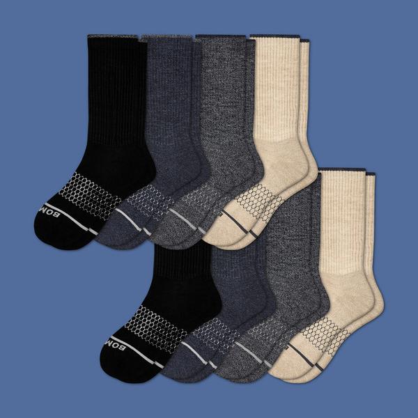 Women's Merino Wool Calf Sock 8-Pack