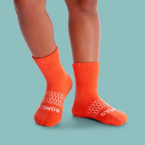 Toddler Gripper Calf Sock 4-Pack