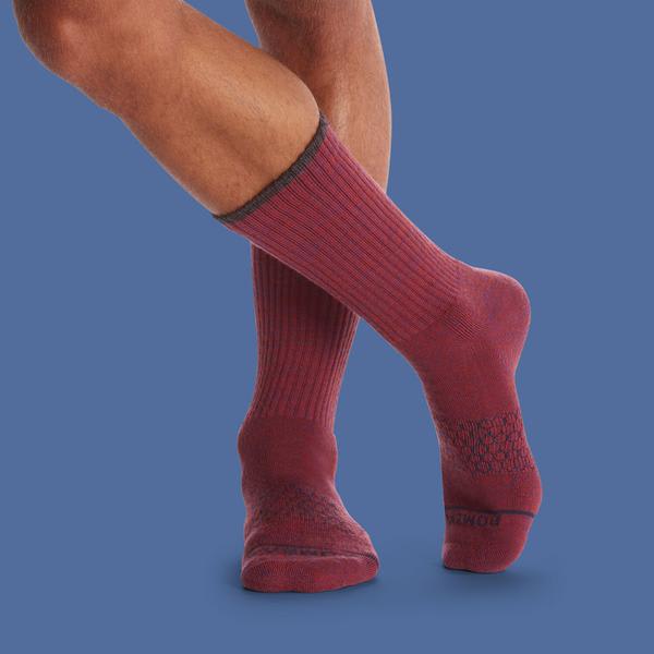 Men's Merino Wool Calf Sock 4-Pack
