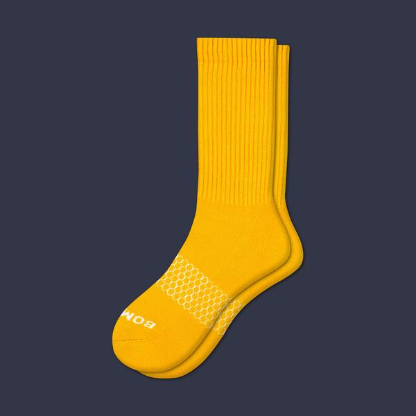 Men's Solids Calf Sock