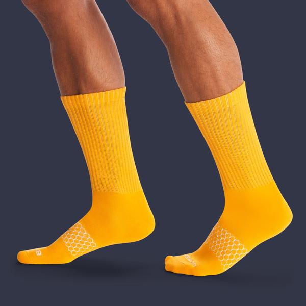 Men's Solids Calf Sock
